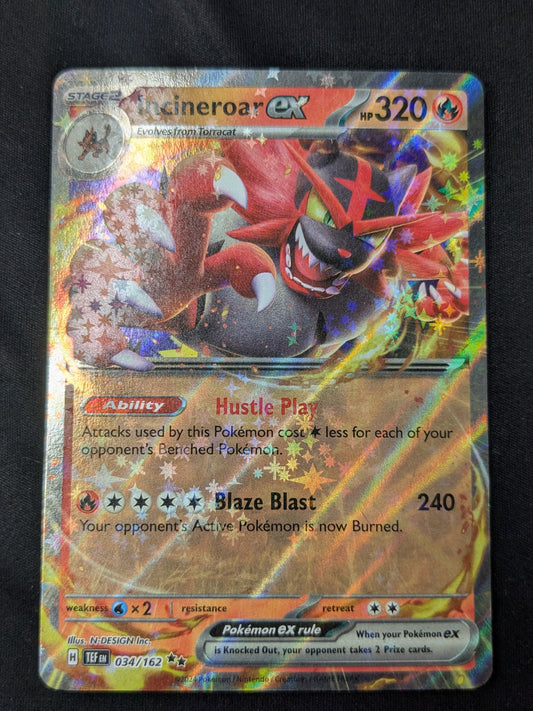 Incineroar ex - 034/162 - SV05: Temporal Forces