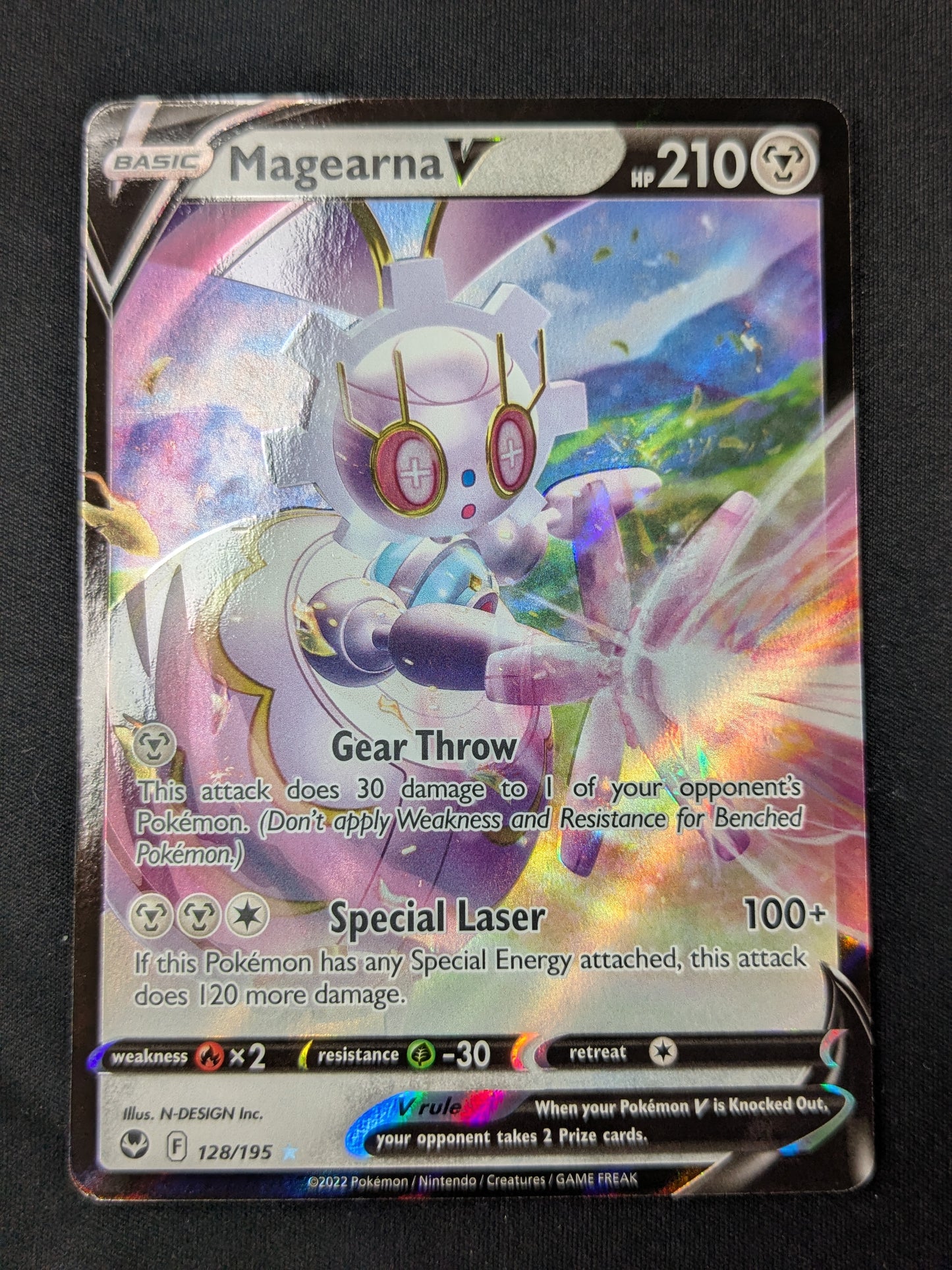 Magearna V - 128/195 - SWSH12: Silver Tempest