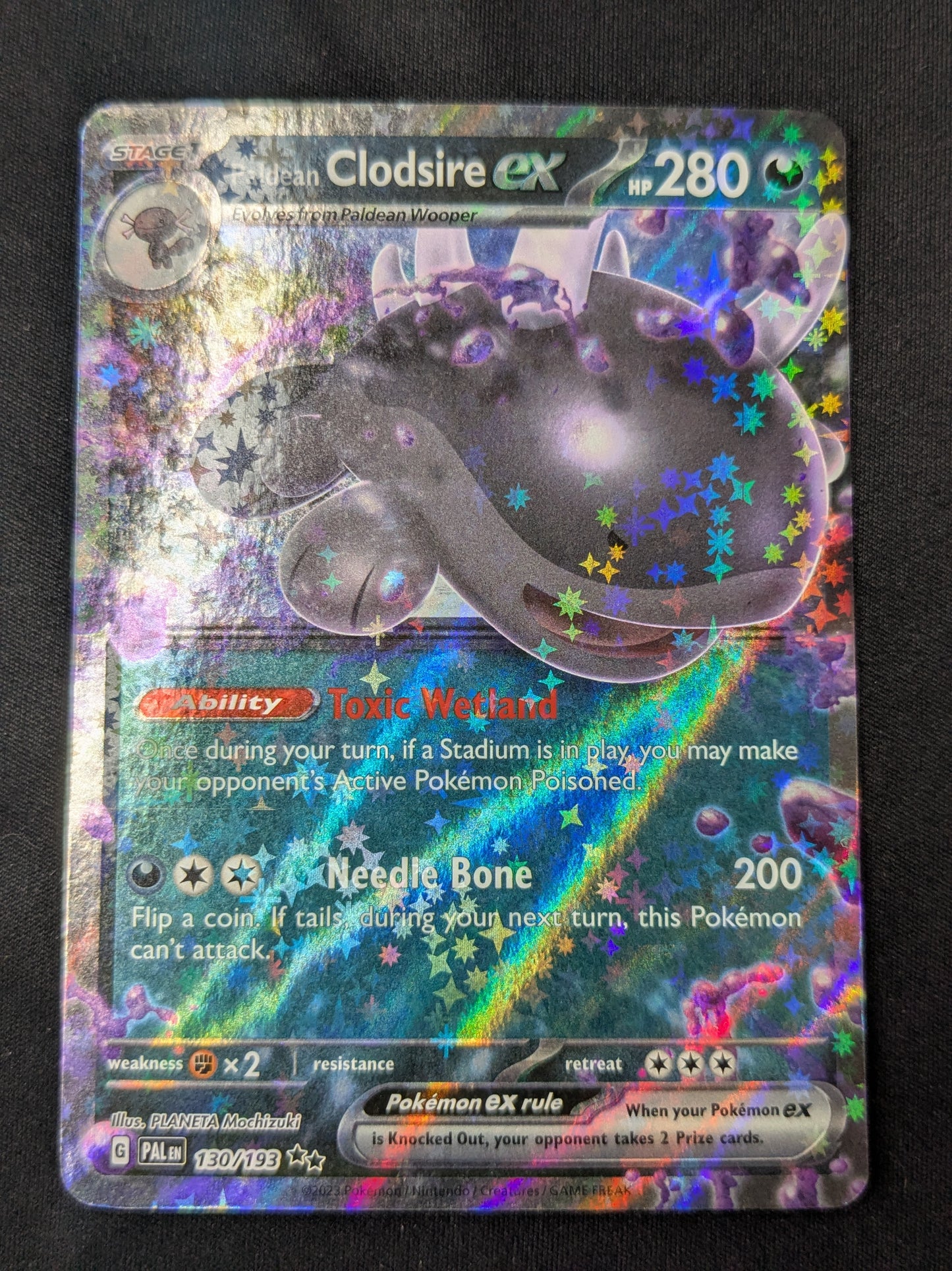 Paldean Clodsire ex - 130/193 - SV02: Paldea Evolved