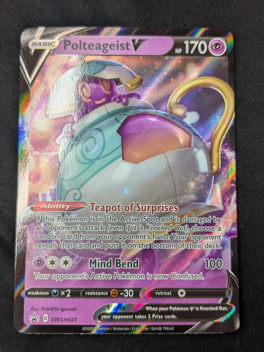 Polteageist V - SWSH021 - SWSH: Sword & Shield Promo Cards