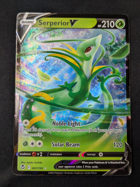Serperior V - 007/195 - SWSH12: Silver Tempest