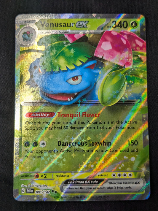 Venusaur ex - 001/142 - SV07: Stellar Crown