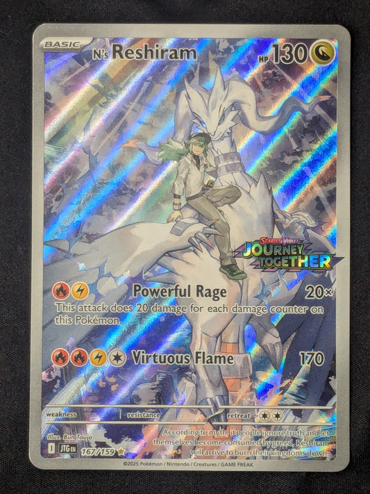N's Reshiram - 167/159 (Journey Together Stamped) - SV09: Journey Together