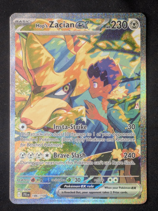 Hop's Zacian ex - 186/159 - SV09: Journey Together